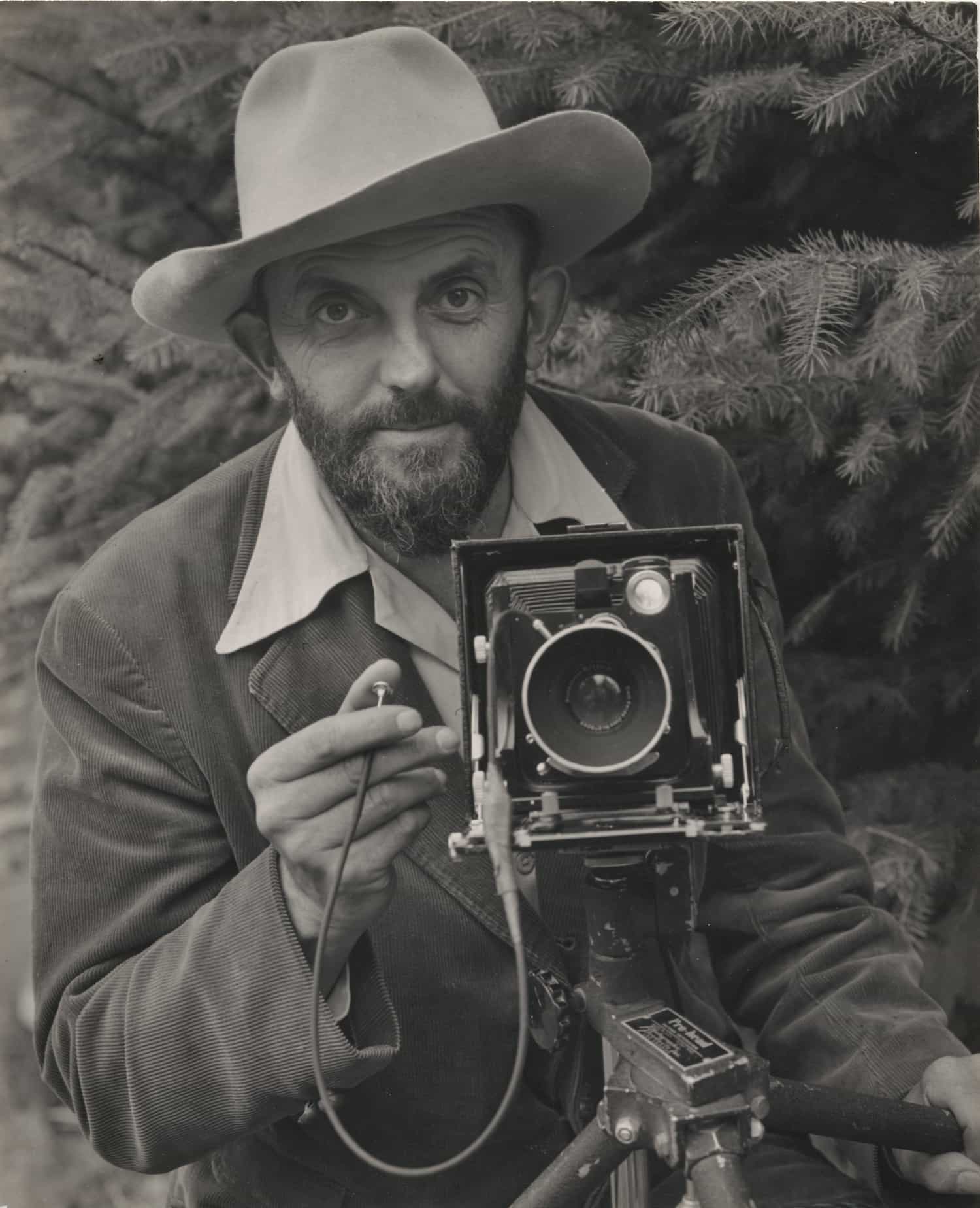 Portrait d'Ansel Adams