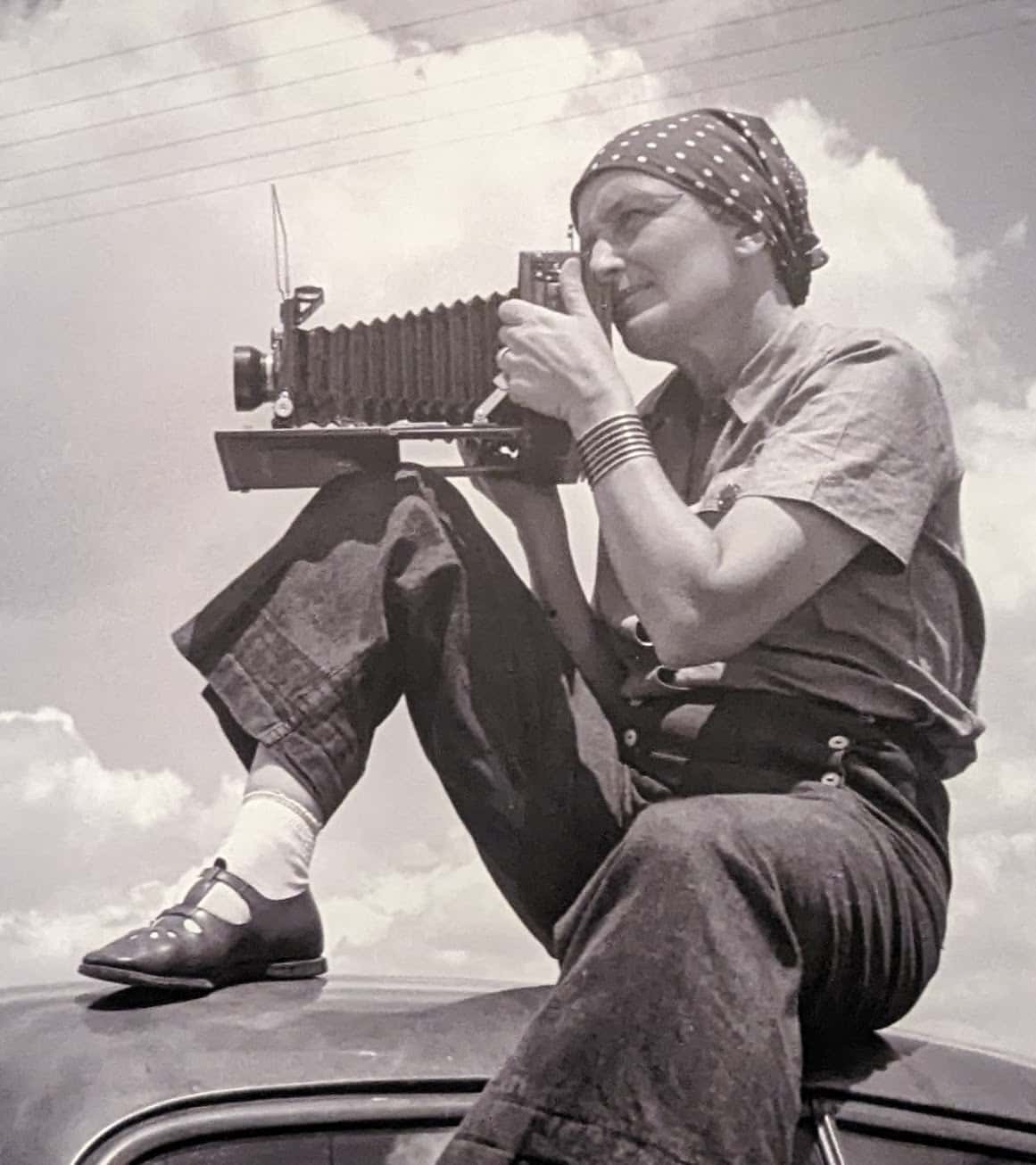 Portrait de Dorothea Lange